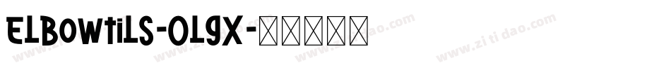ElbowTils-0lGX字体转换