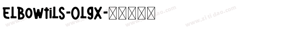ElbowTils-0lGX字体转换