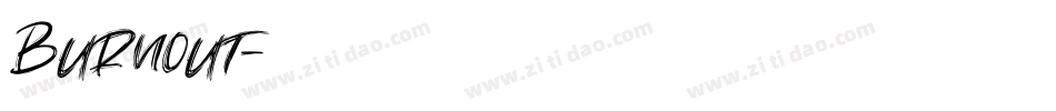 Burnout字体转换