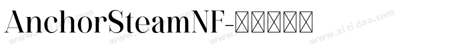 AnchorSteamNF字体转换