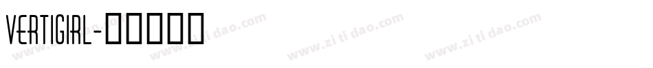 Vertigirl字体转换