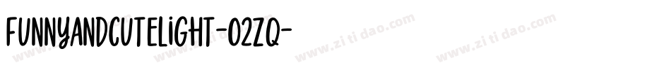 FunnyAndCuteLight-o2Zq字体转换