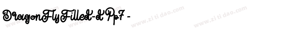 DragonFlyFilled-dPp7字体转换