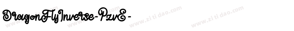 DragonFlyInverse-PzvE字体转换