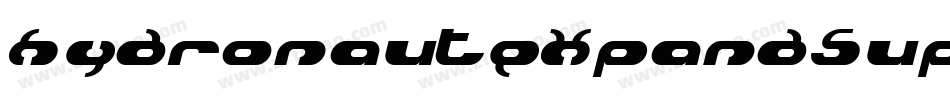 hydronautexpandsuperital字体转换