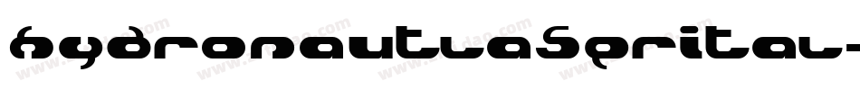hydronautlaserital字体转换