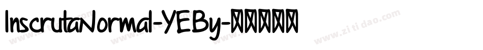 InscrutaNormal-YEBy字体转换