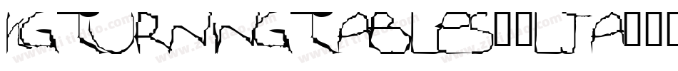 KgTurningTables-8LjA字体转换