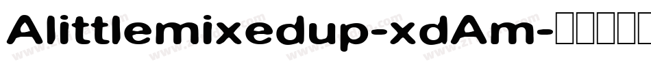 Alittlemixedup-xdAm字体转换