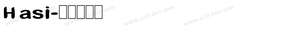 Hasi字体转换