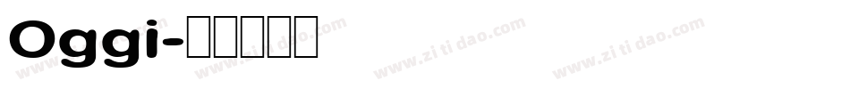 Oggi字体转换