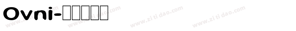Ovni字体转换