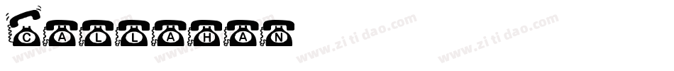 Callahan字体转换