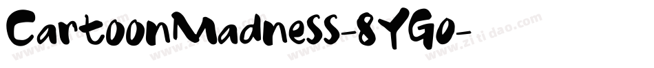 CartoonMadness-8YG0字体转换