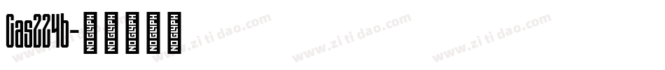 Cas224b字体转换