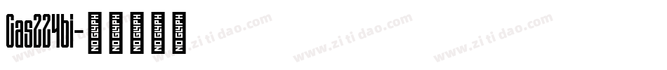 Cas224bi字体转换