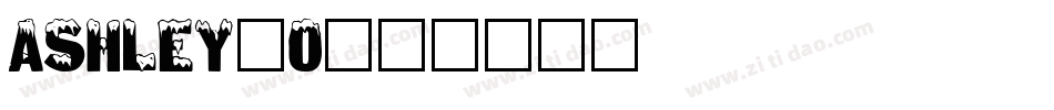 ASHLEY_0字体转换