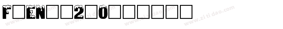 FeENsc2_0字体转换