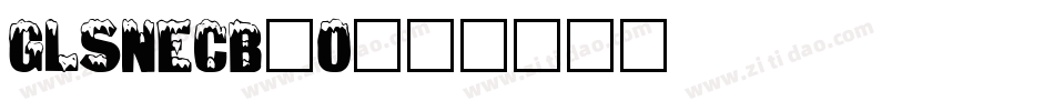 GLSNECB_0字体转换