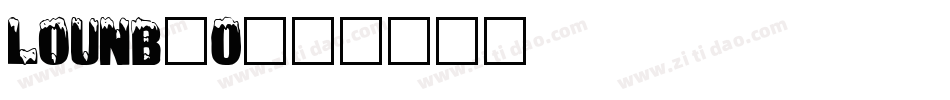 LOUNB_0字体转换