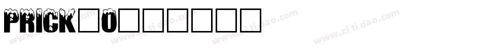 PRICK_0字体转换
