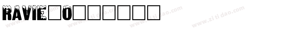 RAVIE_0字体转换