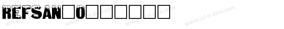 REFSAN_0字体转换