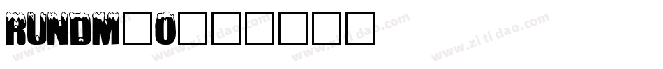 RUNDM_0字体转换