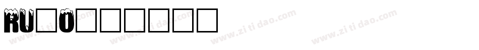 RU_0字体转换