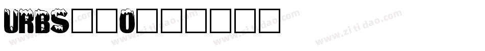 URBS__0字体转换