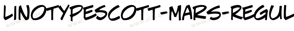 LinotypeScott-Mars-Regular字体转换