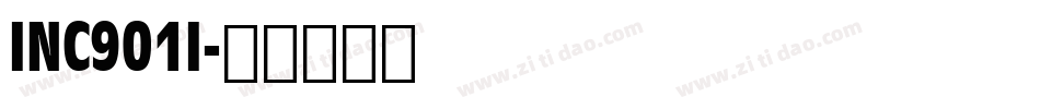 INC901I字体转换