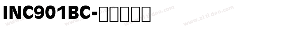 INC901BC字体转换