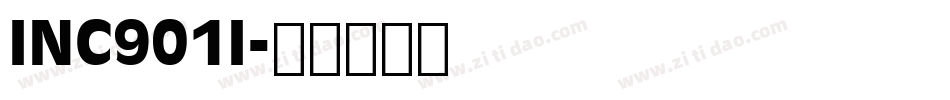 INC901I字体转换