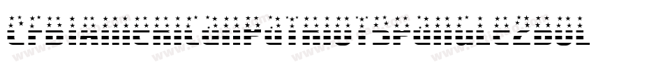 Cfb1AmericanPatriotSpangle2BoldItalic-7674字体转换