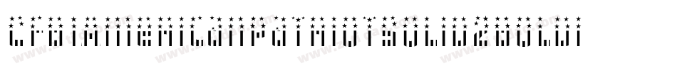 Cfb1AmericanPatriotSolid2BoldItalic-KJKX字体转换