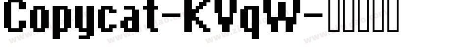 Copycat-KVqW字体转换