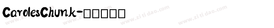 CarolesChunk字体转换