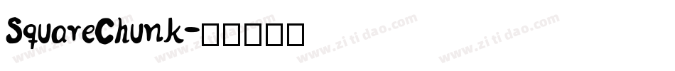 SquareChunk字体转换
