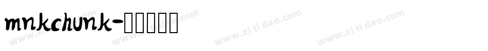 mnkchunk字体转换