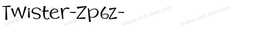 Twister-Zp6z字体转换