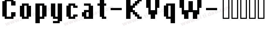Copycat-KVqW字体转换