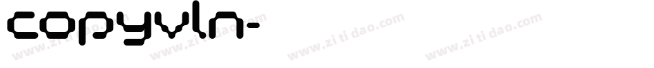CopyvlN字体转换
