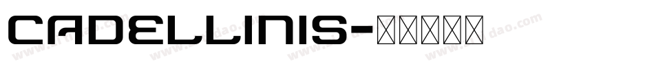Cadellinis字体转换