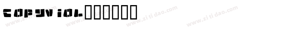 Copyviol字体转换