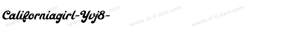 Californiagirl-Yvj8字体转换