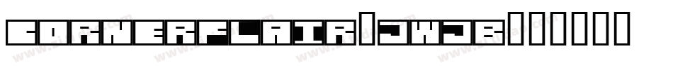 Cornerflair-JwjB字体转换