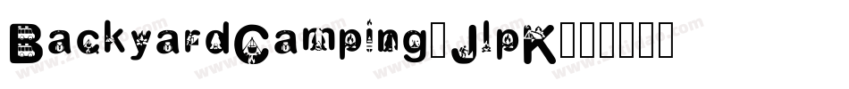 BackyardCamping-JlpK字体转换