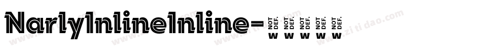 NarlyInlineInline字体转换