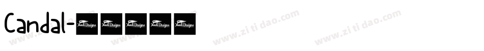 Candal字体转换